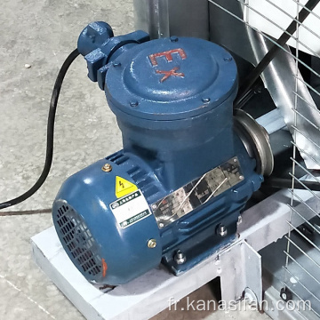 Ventilateur à pression négative d&#39;échappement industriel en métal Kanasi